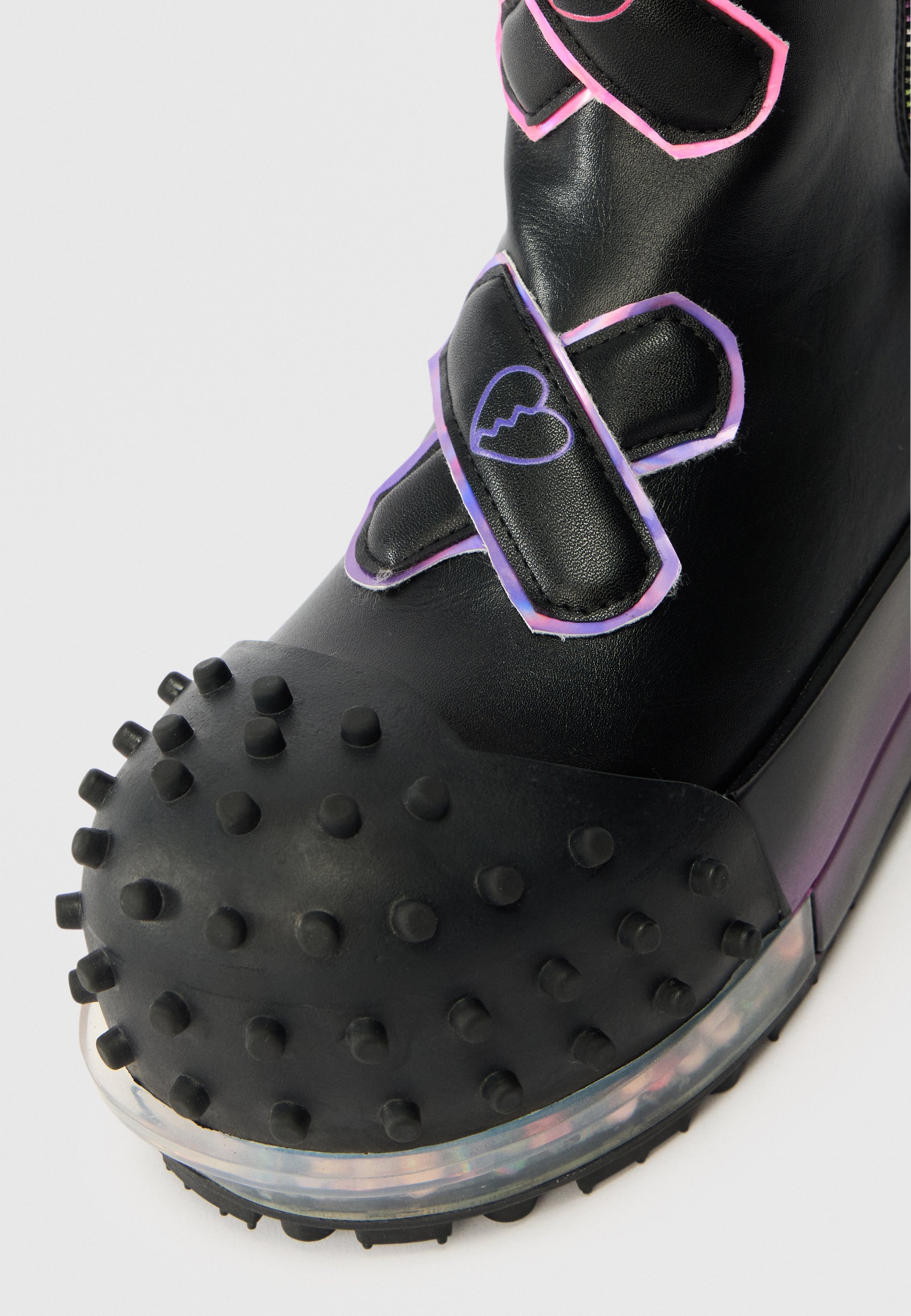Koi Footwear CYBERPUNK - Platform ankle boots - black - Zalando.co.uk