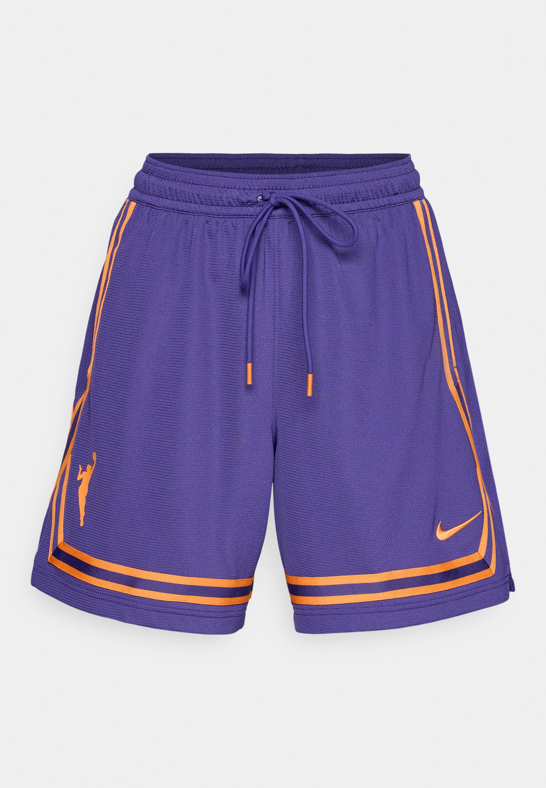 purple and orange nike shorts