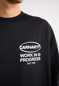 Carhartt WIP BODY OF WORK - T-Shirt print - black/white