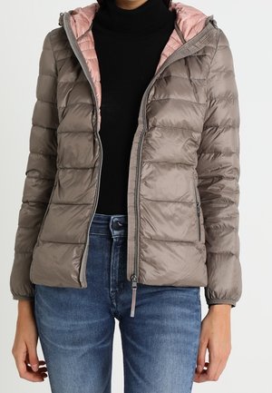 Gewatteerde jas - taupe