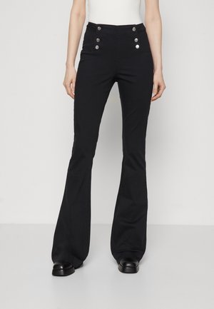 Vaqueros a campana - black