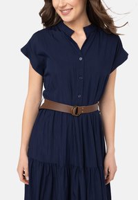 QUIOSQUE Tričkové šaty - dark blue