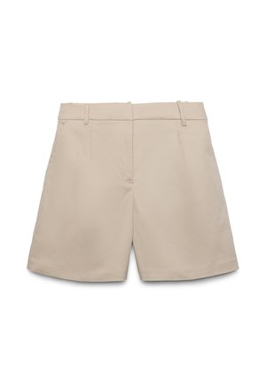 Calliope, PANTALONE CORTO TINTA UNITA - Shorts - beige medio