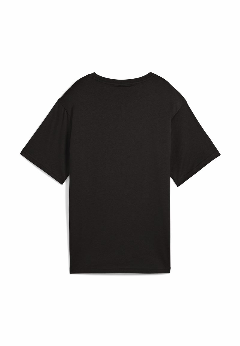 Puma ESSENTIALS NO 1 LOGO RELAXED - Triko s potiskem - black