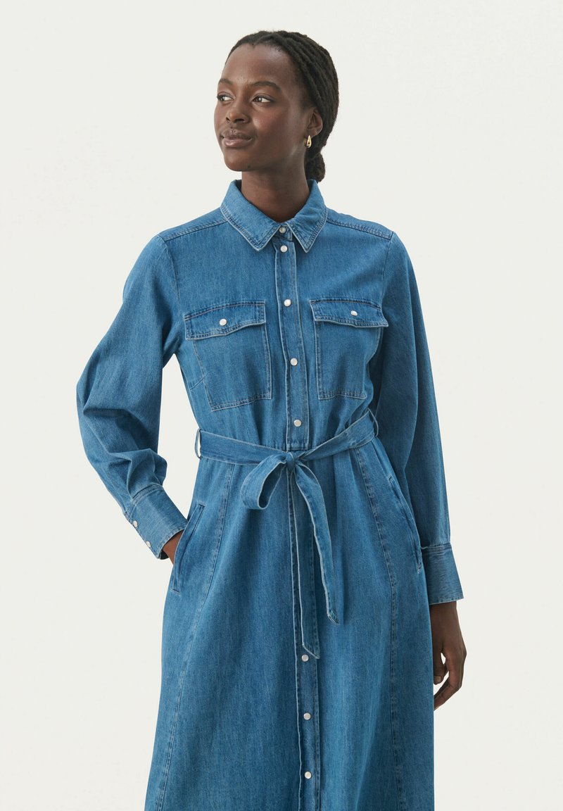 part two denim dress Sardia Denim Dress