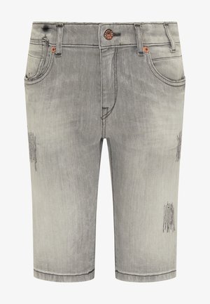 Denim shorts - light grey
