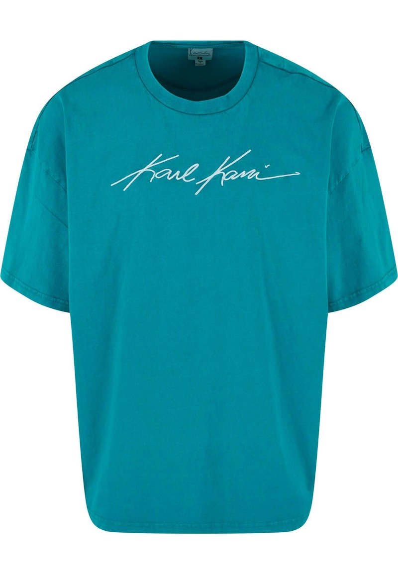 Karl Kani T-shirt print turquoise