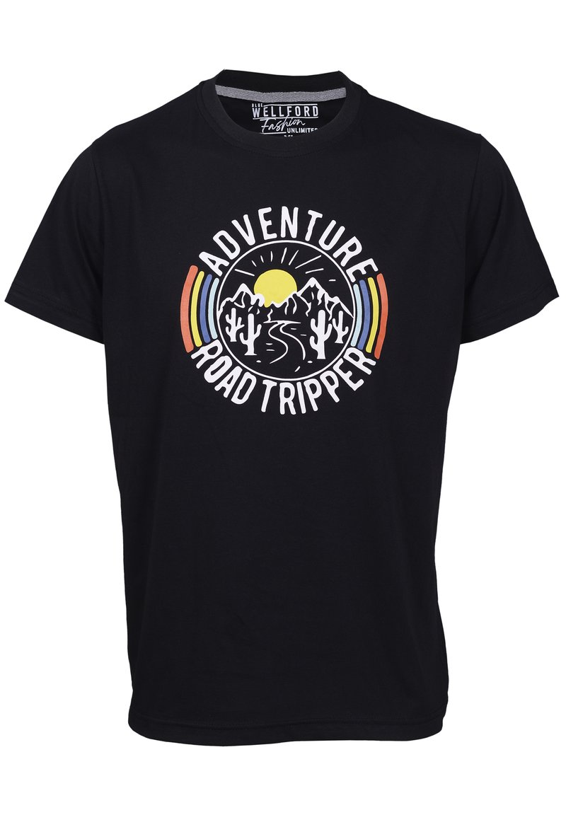 Blue Wellford ALEK TShirt print black/schwarz Zalando.de