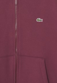 Lacoste ELEVATED COLORBLOCK UNISEX - Mikina so zipsom - spleen/red flour