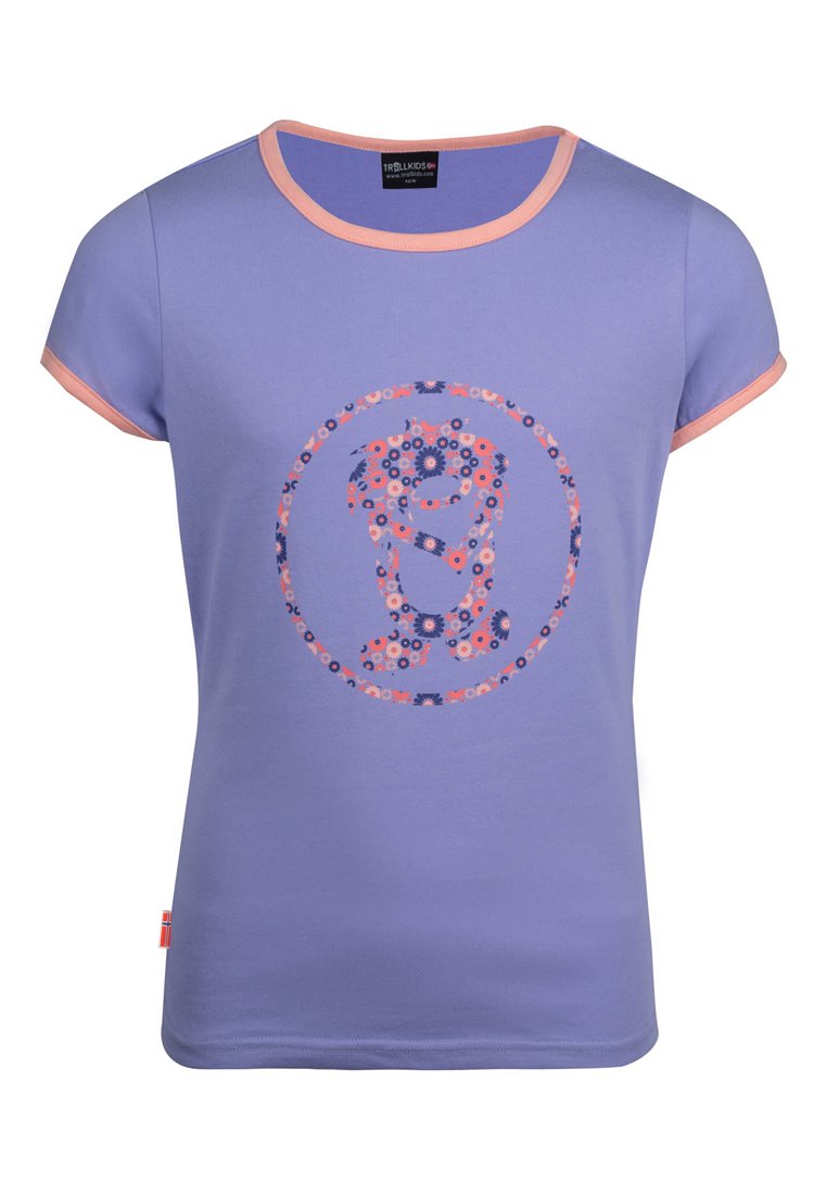 Trollkids Sport T-shirt paars