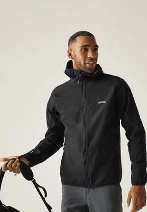 Regatta, AREC III - Softshelljas - black black