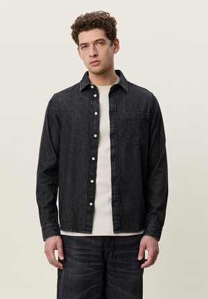 Les Deux, SHIRT - Chemise - black washed denim