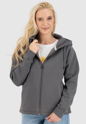 FREDAAK - Sweater met rits - iron gate