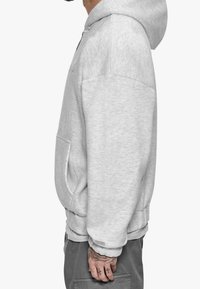 Dropsize Mikina na zip - light grey