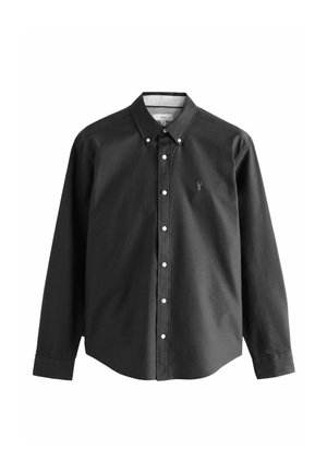 LONG SLEEVE OXFORD REGULAR FIT - Hemd - charcoal grey
