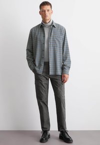 Marc O'Polo REGULAR - Hemd - mulit  navy gray