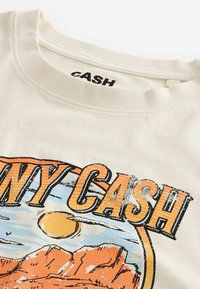 Next LICENCE  - Marškinėliai su spaudiniu - ecru jonny cash