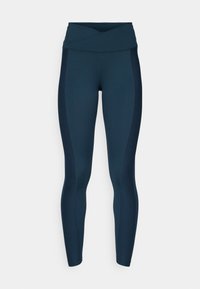 ONE 7/8 WRAP - Leggingek - armory navy/white
