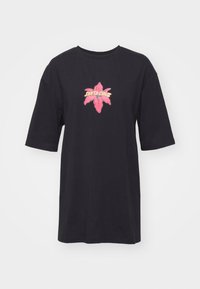 Santa Cruz WOOTEN BIONIC OVERSIZED - Marškinėliai su spaudiniu - black