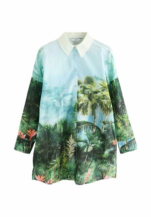 COVER-UP REGULAR FIT - Strandaccessoar  - blue green