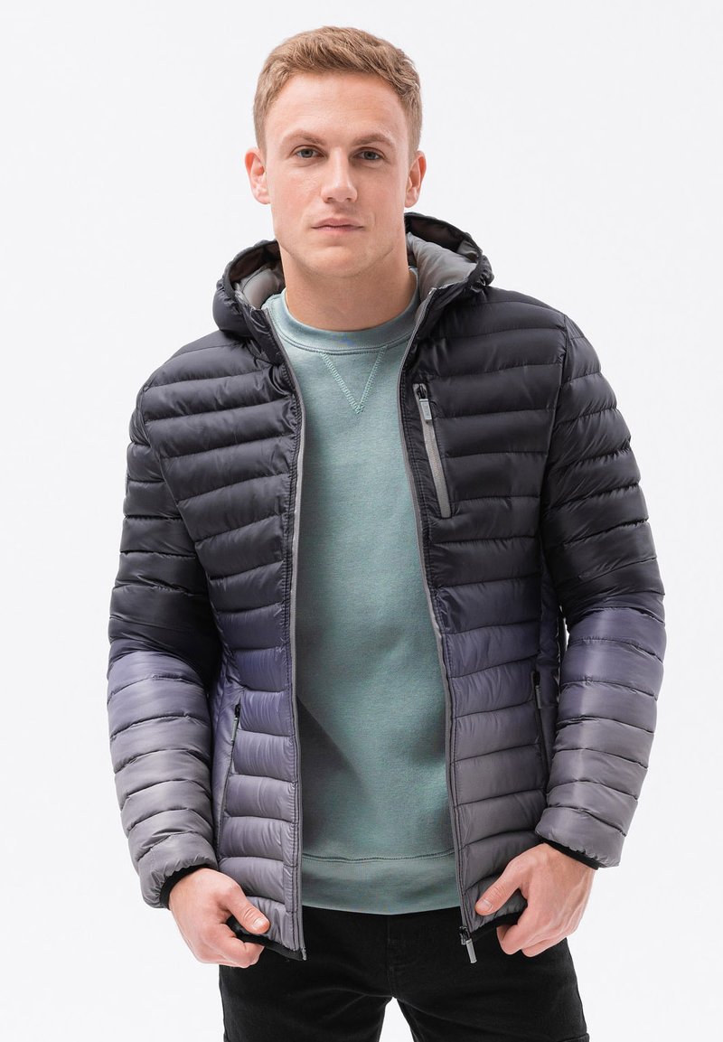 Ombre Übergangsjacke - black