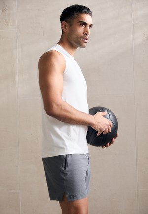 SOL SHORT UNLINED - Sports shorts - charcoal heather