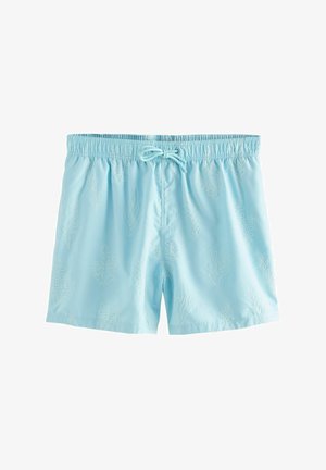 REGULAR FIT - EMBROIDERED - Plaukimo šortai - light blue