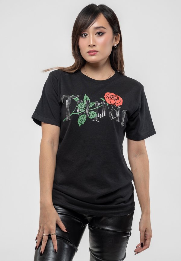 TUPAC DIAMANTE ROSE - Print T-shirt