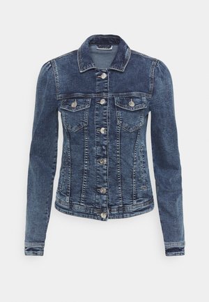 ONLTIA LIFE JACKET - Chaqueta vaquera - medium blue denim
