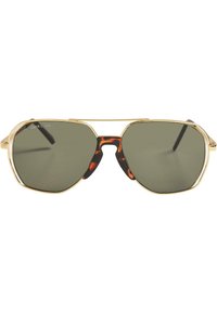 Urban Classics KARPHATOS WITH CHAIN - Saulesbrilles - gold-coloured