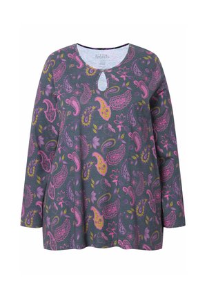 Ulla Popken, PAISEY - T-shirt à manches longues - navy blue