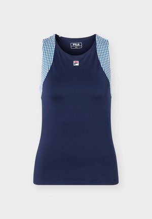 Fila, TAMI BUILT IN BRA - Μπλούζα - white/dark blue