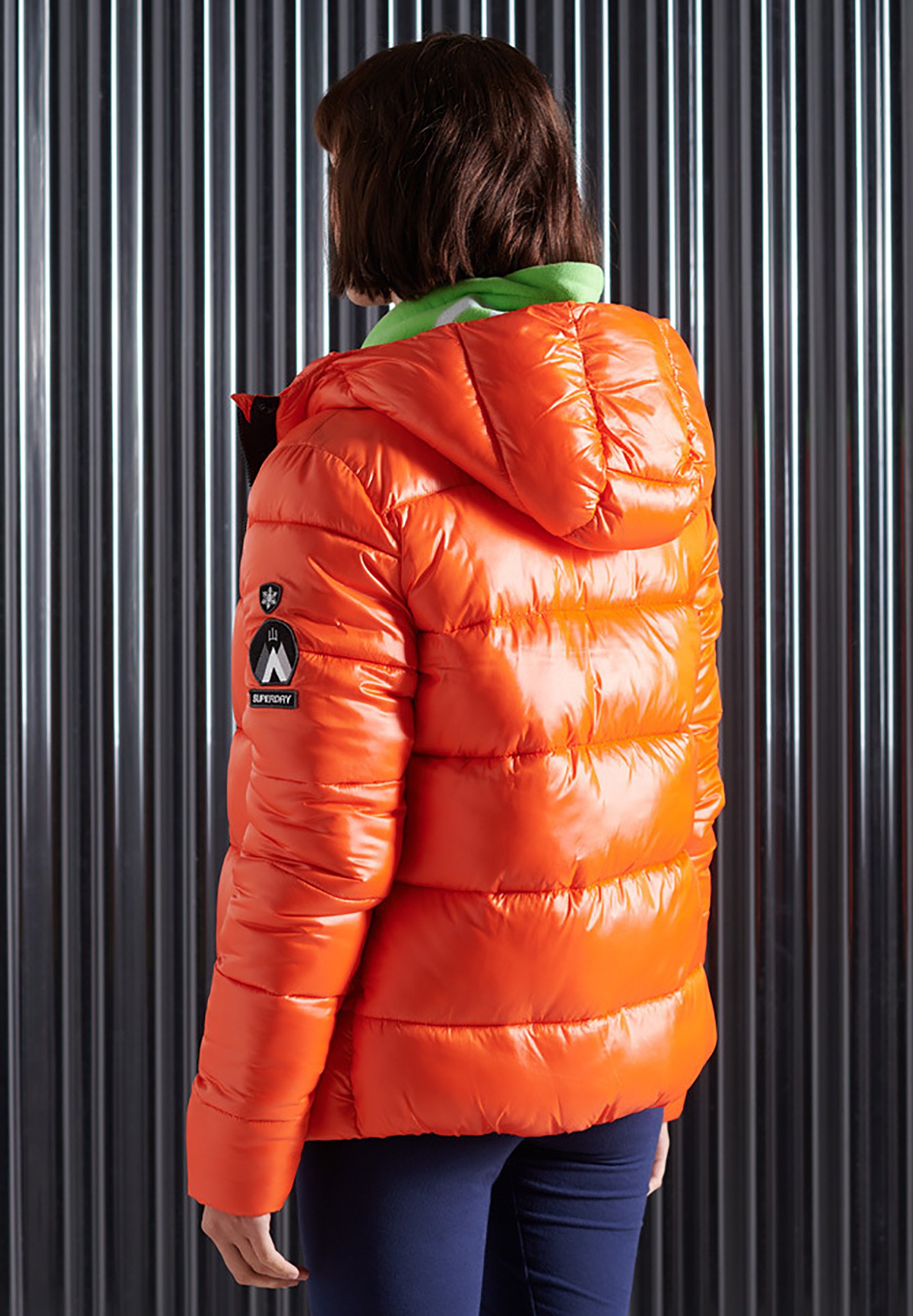 superdry orange jacket