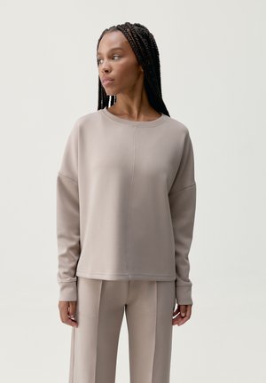 Sweatshirt - beige