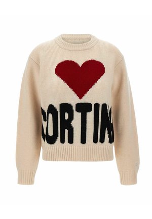 KYLA CON CORTINA 
 - Pullover - beige