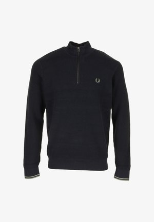 Fred Perry, JUMPER - Trui - dark airforce