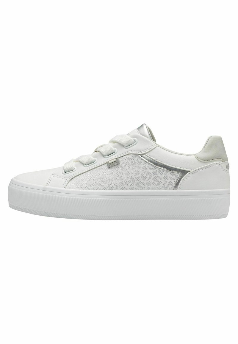 s.Oliver Tenisky - white silver