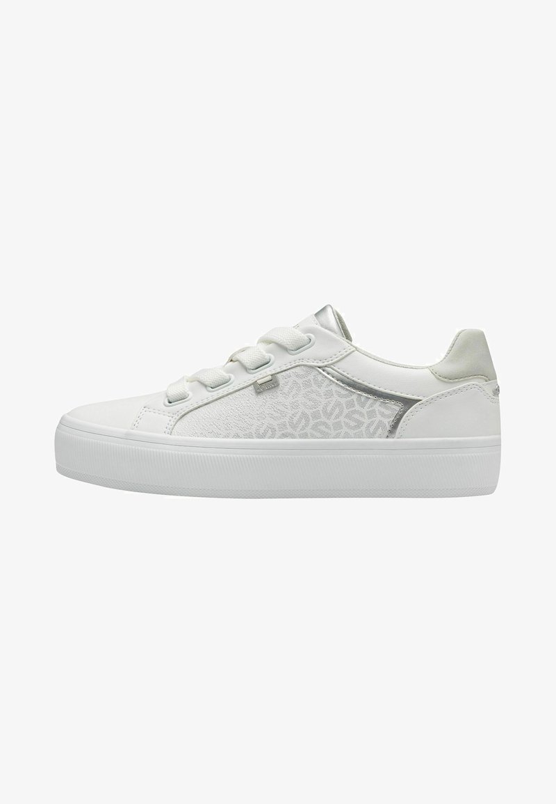 s.Oliver Športni copati - white silver