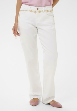 SOPHIA STRAIGHT - COCO FIT - Nadrágok - snow white