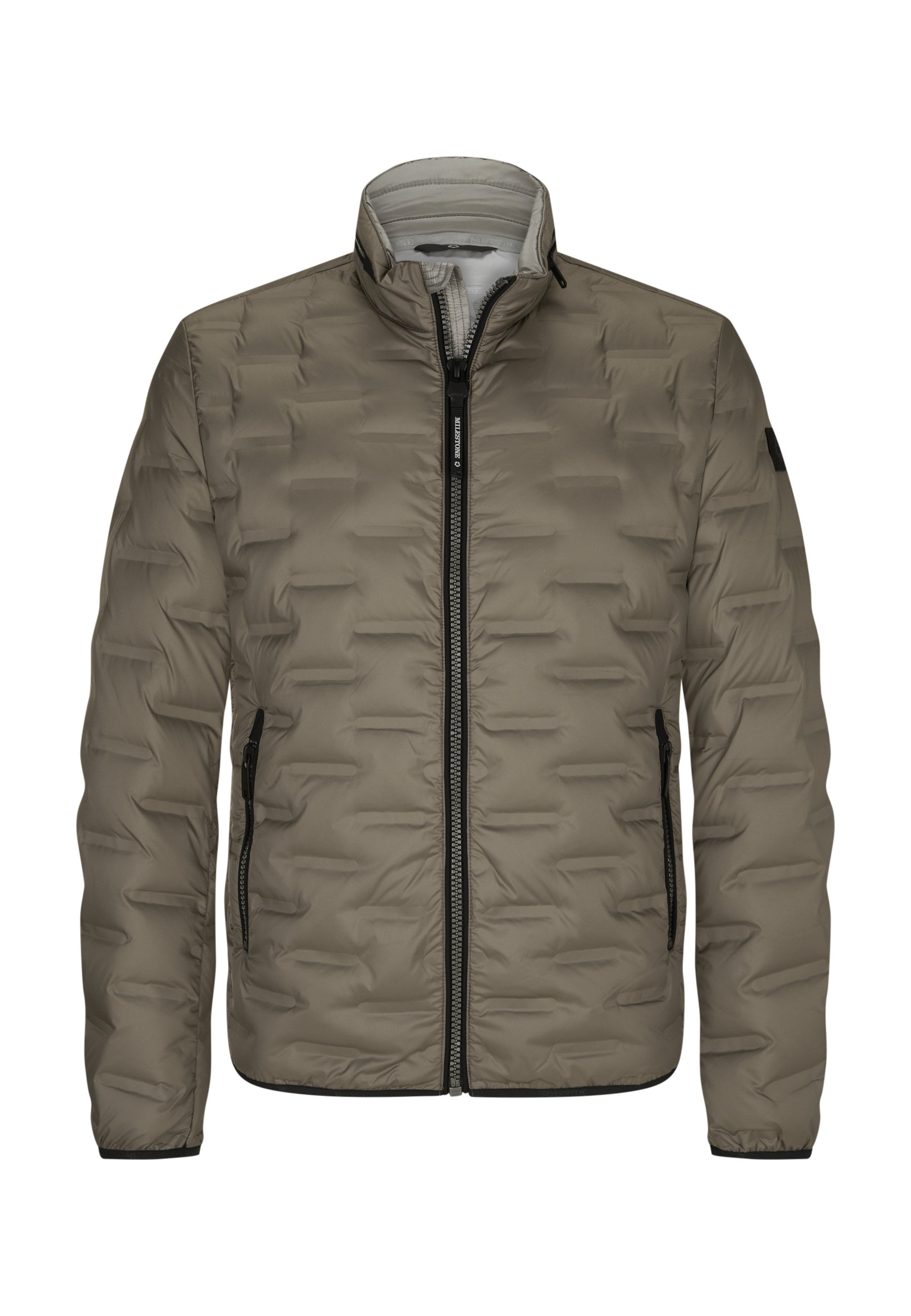 Taupe Daunenjacke Milestone Milestone MSSALINO Daunenjacke Taupe