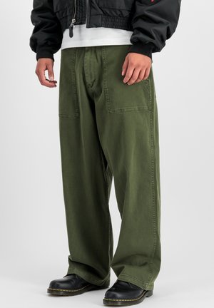 HERITAGE - Jeans Relaxed Fit - dark olive