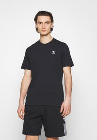 adidas Originals ESSENTIAL TEE UNISEX - T-shirt basic - black
