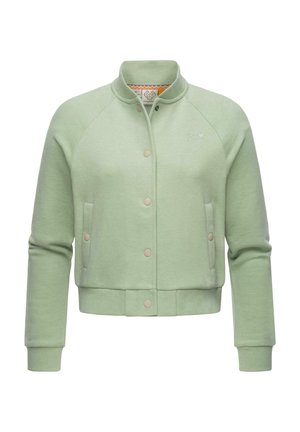 COLLEGE SIMONETTE - Sweatjacke - dusty green