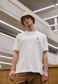 Carhartt WIP NELSON  - T-shirts basic - off-white