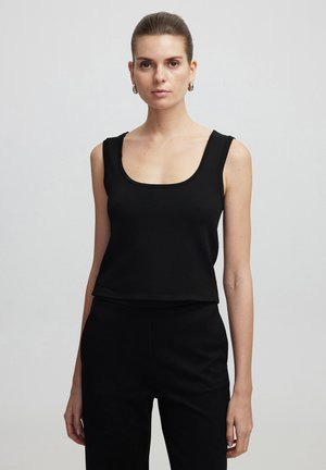 REGULAR FIT SLEEVELESS  - Top - black