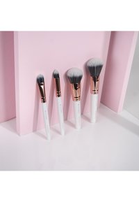 Brushworks BRUSHWORKS WHITE & GOLD TRAVEL MAKEUP BRUSH SET - Make-up Brush Set - white & gold