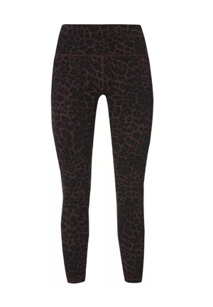 Sweaty Betty, ULTIMATE 7/8 YOGA LEGGING PRINT - Tights - brown leopard skin print