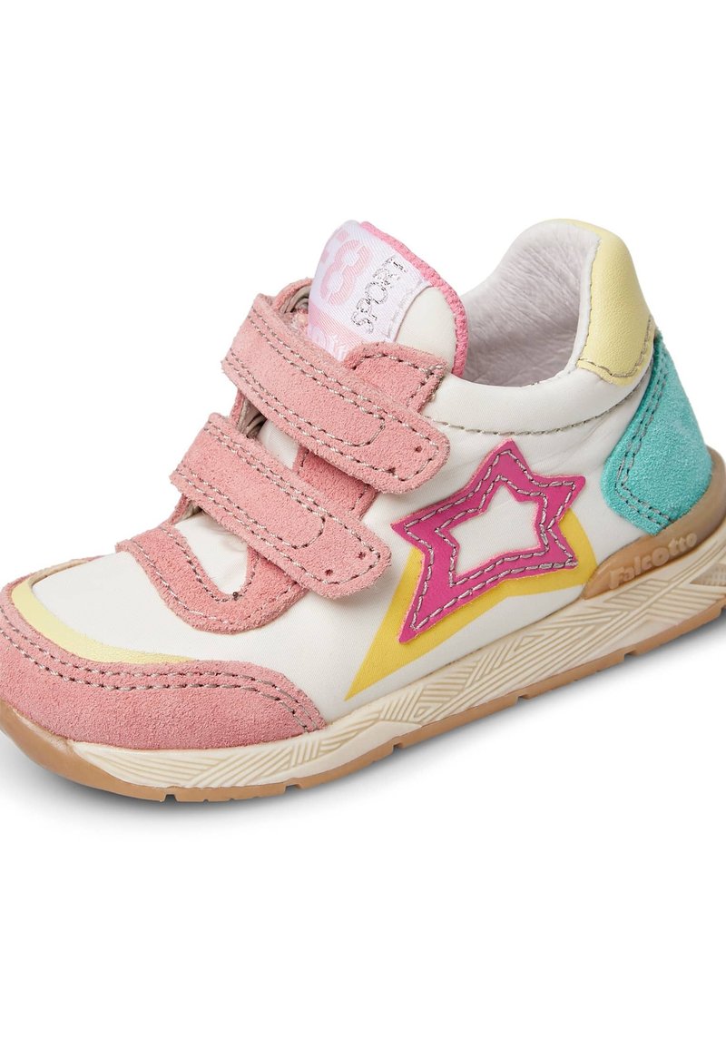 Falcotto Sneaker In Pelle E Tessuto Tecnico – Comoda, Glitterata E Antiscivolo Per Bambini
