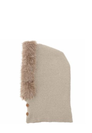 SCALDACOLLO CON CAPPUCCIO - Foulard à cheveux - tortora