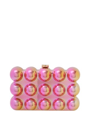 Clutch - pink and gold coloured